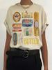 Damen 90er Retro Butter Grafik T-Shirts Lustiges Butterliebhaber T-Shirt Niedliches Foodie T-Shirt Unisex Vintage Baumwolle Ästhetische Kleidung