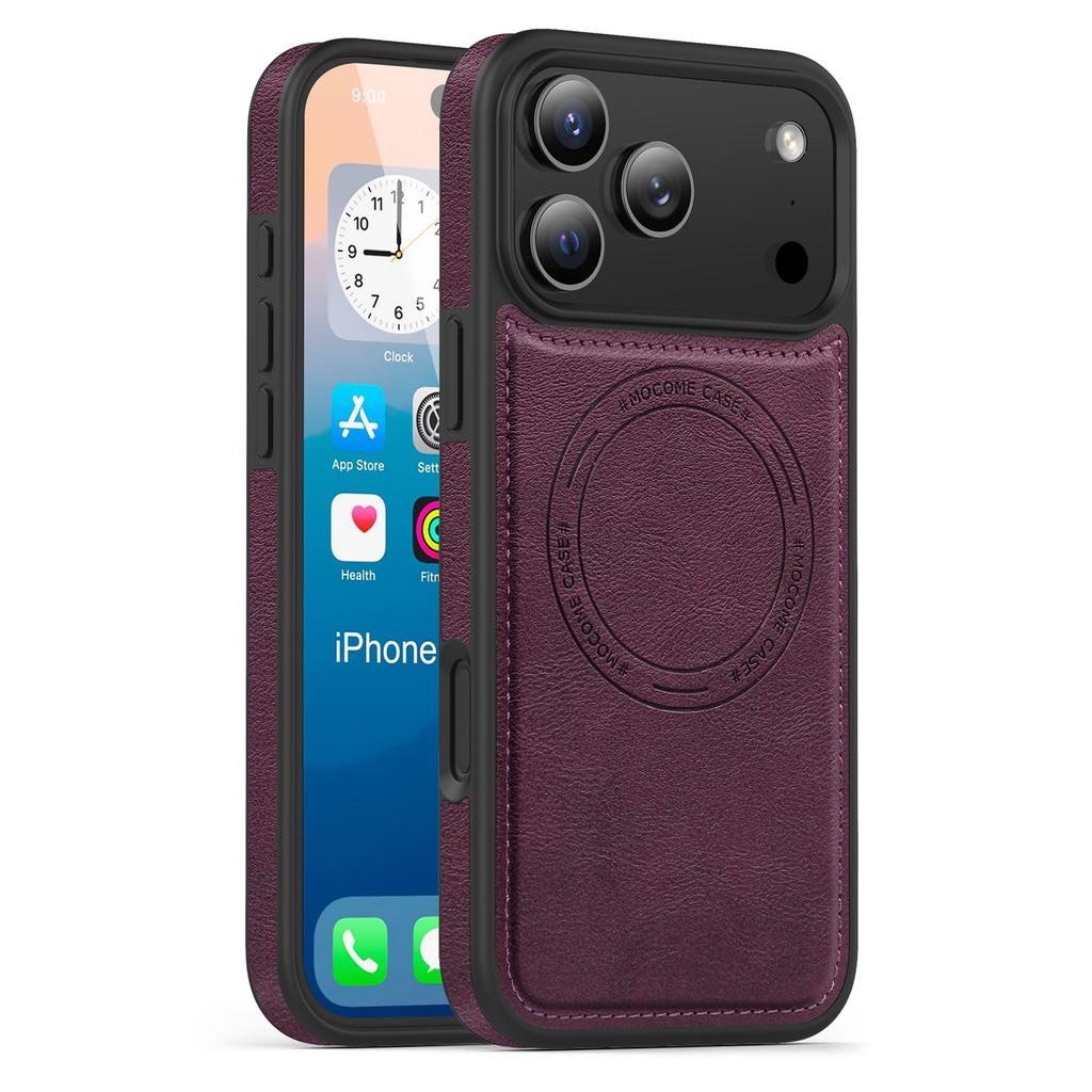 Magnetic Luxury Wallet Leather Case For iPhone 17 Pro Max 16 Plus 15 14 13 For Magsafe Shockproof Slim Wireless Charging Cover
