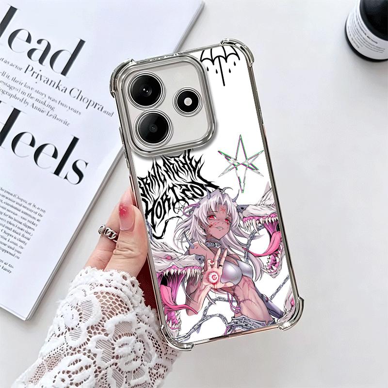 BMTH B-Brings Me The H-Horizons Soft Phone Case For Xiaomi Redmi Note 14 15 Pro Plus 13 12 11S 11T 5G 10 9S 9 Plating Anti-Fall