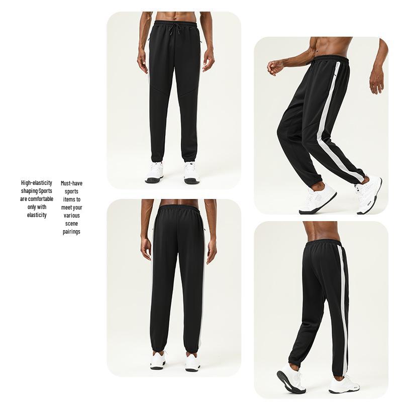 Men's Quick-Dry Warm Athletic Sweatpants for Winter - Casual, Loose-Fit for Fitness, Basketball, and Running