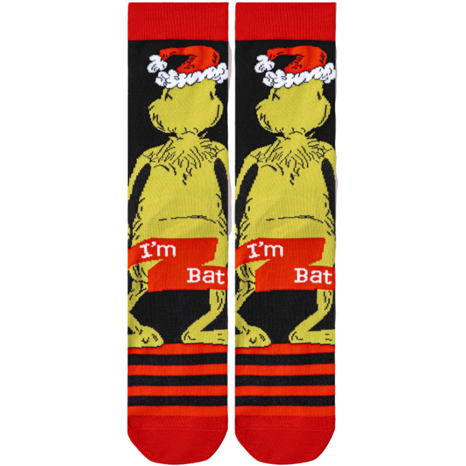 

Нейтральные рождественские носки носки чулки лоси подарок One Size