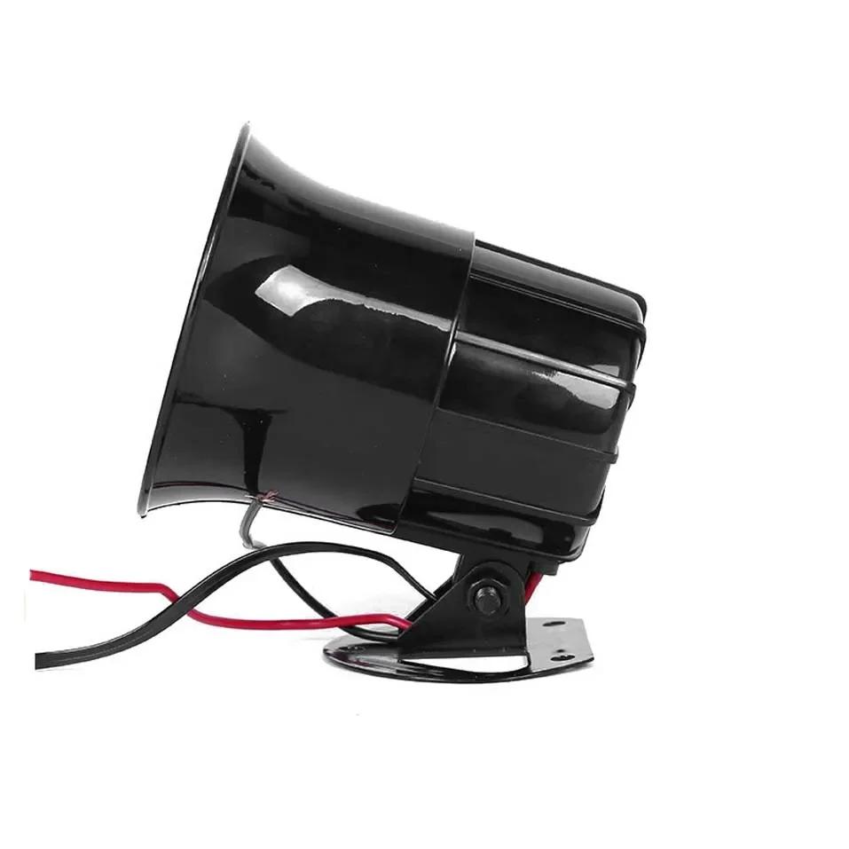 3 sunete 12V ton tare claxon motocicletă auto mașină vehicul camion difuzor alarmă sirenă poliție pompieri claxon ambulanță