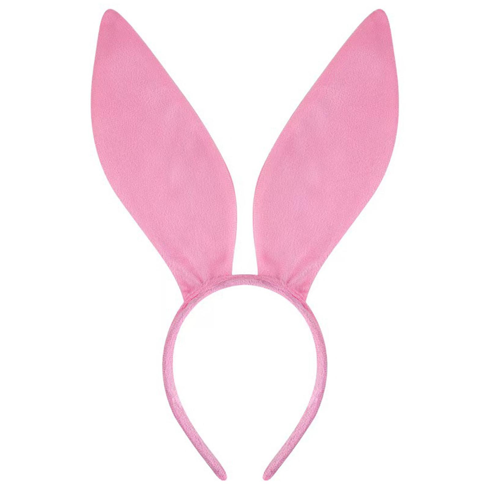 

Заколка для волос у вигляді кролячих вушок, реквізит для фото, великодній обруч для волосся, головний убір для вечірки, кумедні пов язки на голову для музичного фестивалю рожевий