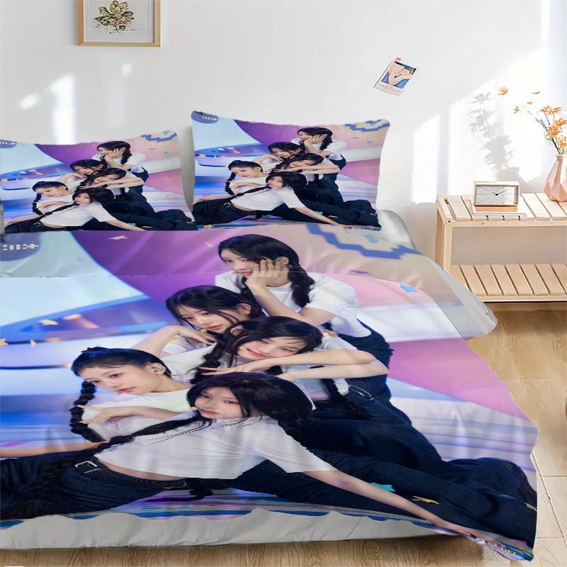 Girl Group Performance Print 3Pcs Bedding Setduvet Cover With 2 Bedropillowcase Home Birthday Gift