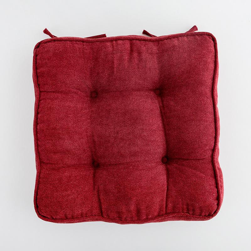 Thickened Plush Seat Cushion Modern Minimalist Office Chair Cushion Dining Chair Fat Cushion