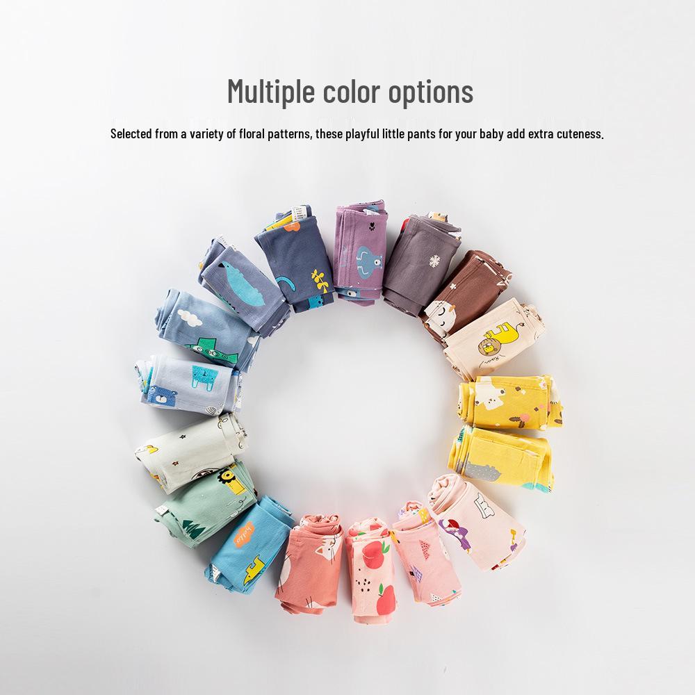 2025 Herbsthose für Kinder, Klasse A, Lycra & Reine Baumwolle, Cartoon-Print, Eng anliegend, Unisex, Warme Funktionsunterwäsche