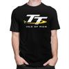Custom Motorcycle Sport Isle Of Man TT Races T Shirt Men Tshirt Streetwear Tee 100 Cotton Oversized Tshirts Merch