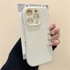Cute Cartoon 3D Cat Ears Soft Phone Case For iPhone 16 15 14 13 Pro Max With Lovely Mini Hole Shoes Pendant Back Cover