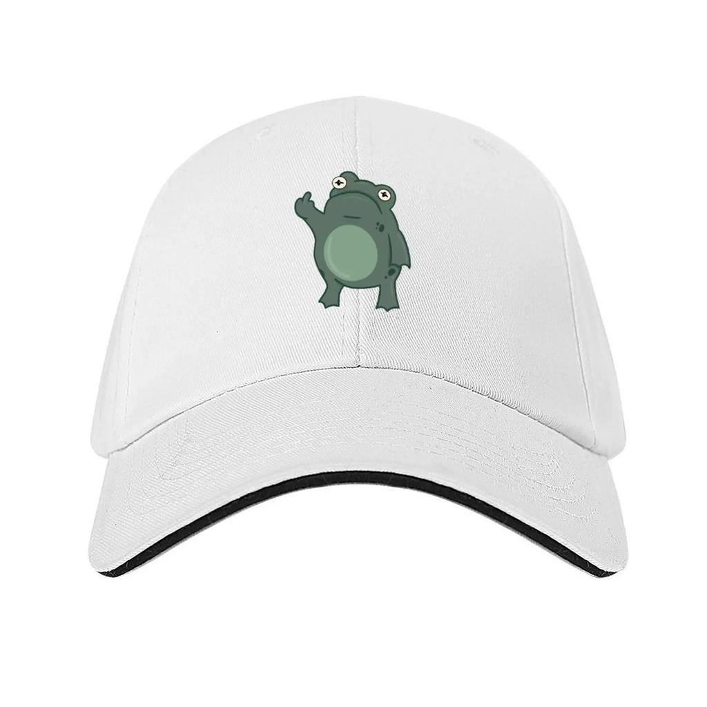 Grumpy Frog Baseball Cap Kids Hat Golf Hip Hop sun caps Mens Baseball Womens