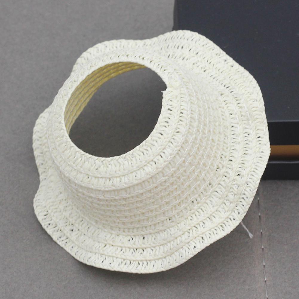 For 17cm Labubu Doll Clothes Fashion Clothes Straw Hat Doll Clothes Color Match Hat Dolls Accessories Cute Decoration Little Clothes