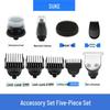 Electric Shaver Accessories: Clipper Head, Nose Hair Trimmer, Facial Cleansing Brush, Silicone Massage Head, Sideburns Trimmer