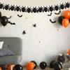 Halloween Paper Garlands Chains for Festival Seasonal Decoration Pumpkins/Spiders Shaped Banners Flags Party Supplies