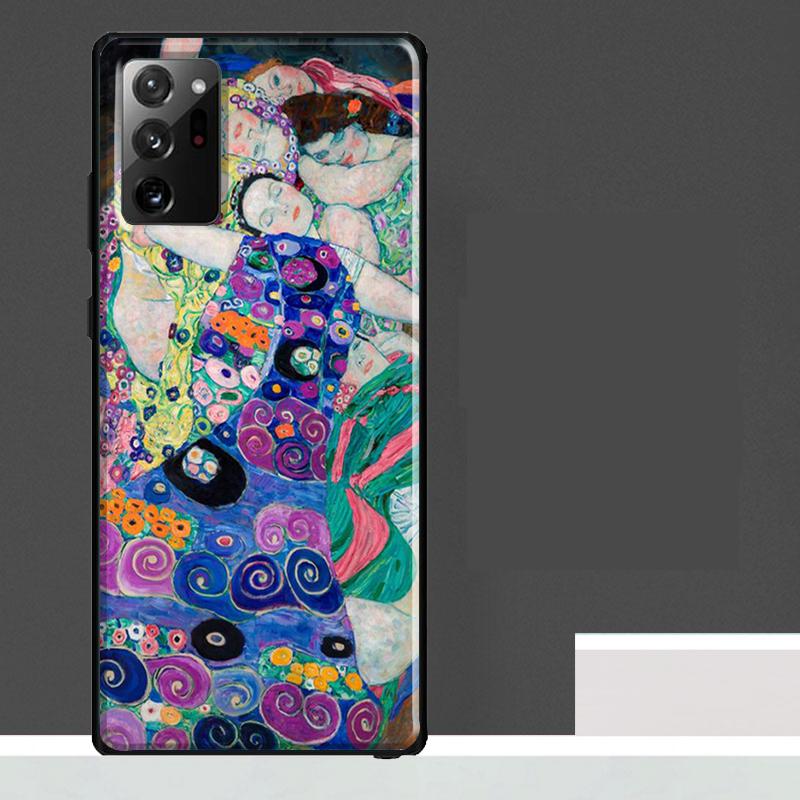 Gustav Klimt Art Case For Samsung Galaxy S25 Ultra S23 S22 S21 S24 Ultra S9 S10 S20 Plus S25 FE Phone Cover