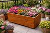 Wooden Garden Pot Teak 60X30X29 D26