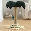 Solid Wood Cat Scratcher Sisal Cat Scratching Post Funny Cat Turntable Climbing Frame Toys for Cats Pet Supplies