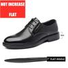 Men Elevator Dress Shoes Height Increase 3CM 6CM 8CM Hidden Lift Formal Business Oxfords Comfortable Office Wedding Leather Shoe