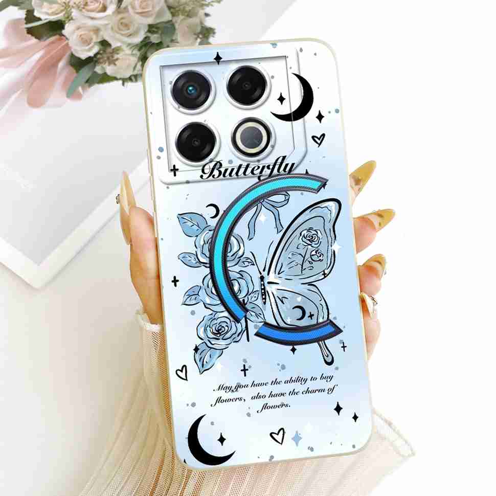 For Infinix GT 20 GT20 Pro Case Lucky Cute Cat Rabbit Cartoon Pattern Back Cover For Infinix GT 20Pro X6871 Phone Shell Coque