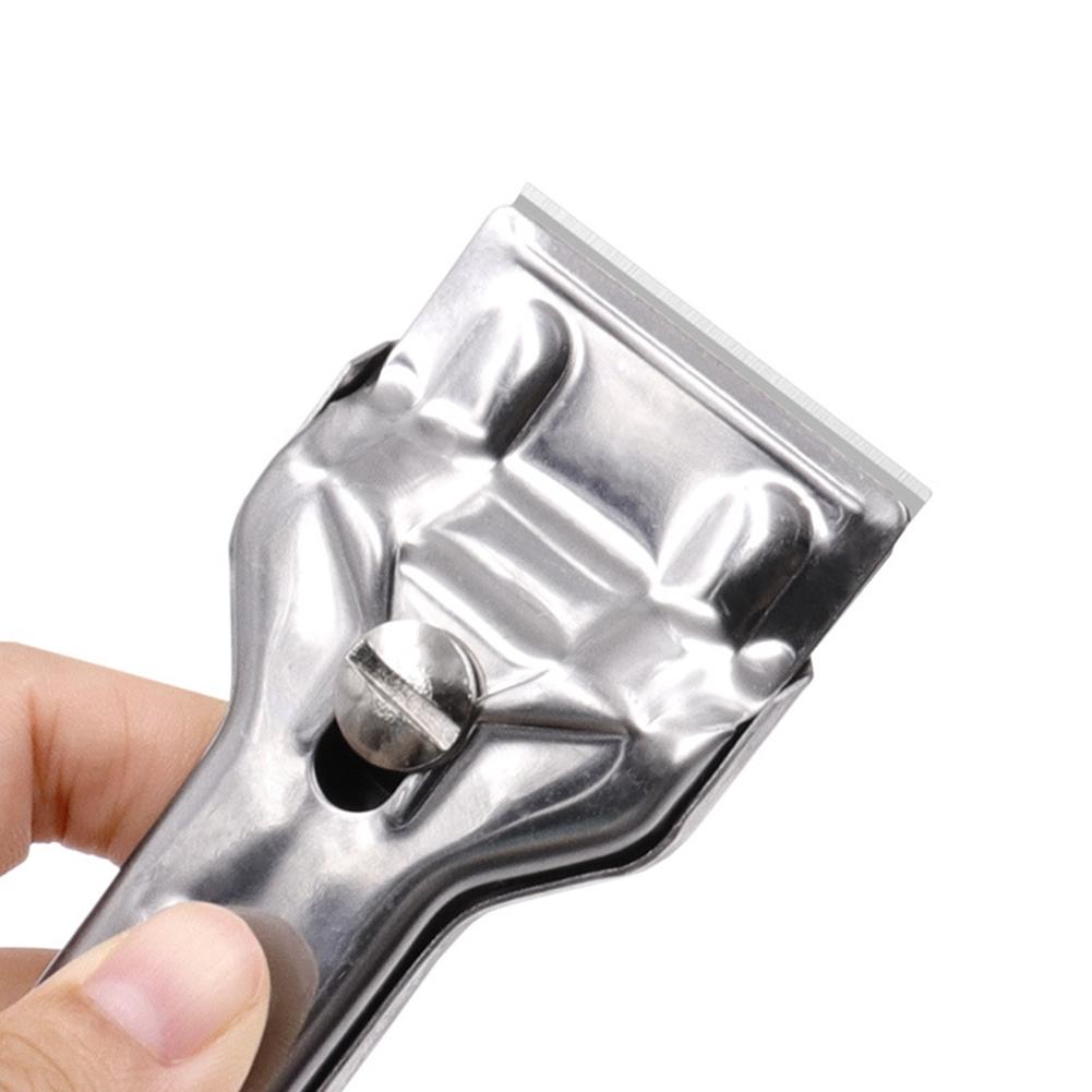 Hob Scraper Scraper Cleaner Iron Silver With 1pc Blade