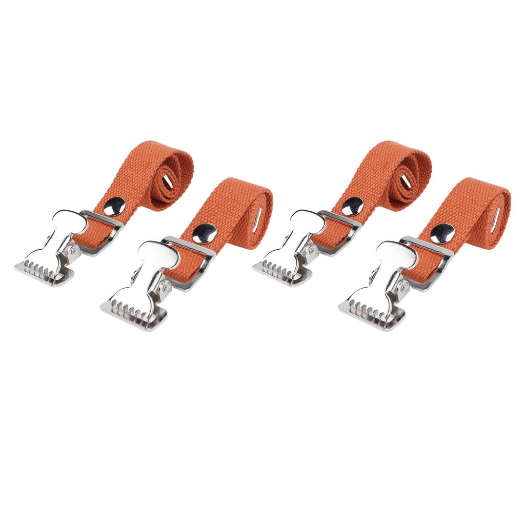 4Pcs Drywall Stilts Straps Flexible Nylon Aluminum Alloy Buckle Adjustable Drywall Foot Band Straps