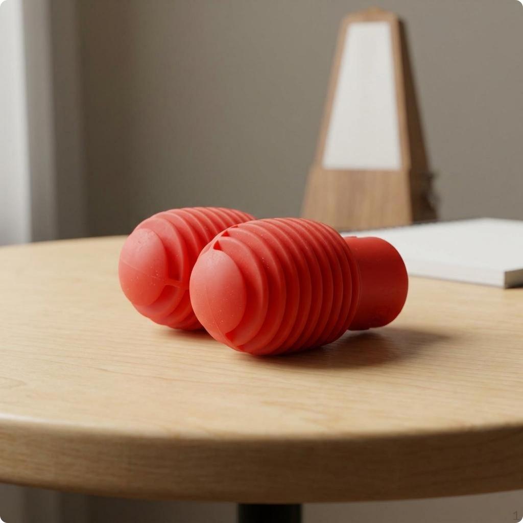 Silicone Drumstick Cover Noise Reduction Silent Sleeve Easy to Install Quiet Practice Tips