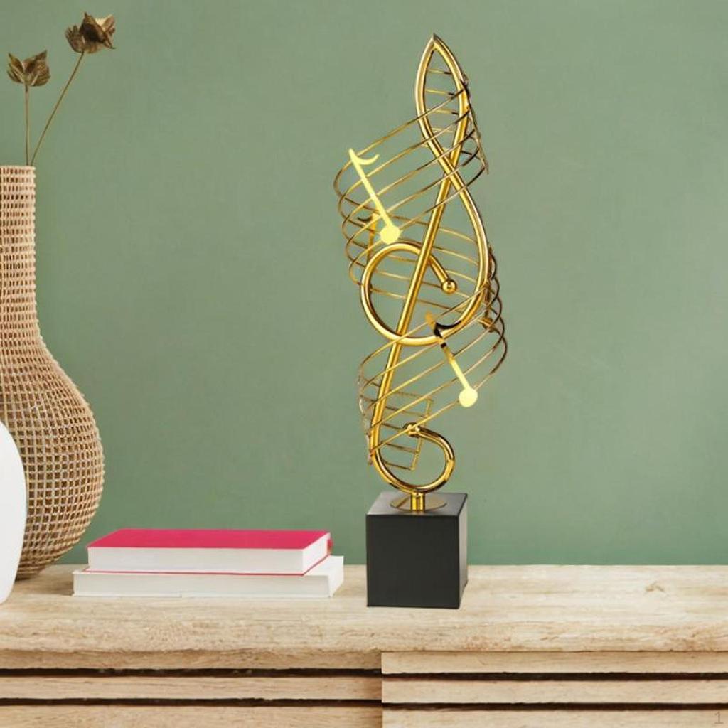 Creative Musical Note Ornament Figurine Collectible Tabletop Centerpiece for Farmhouse