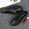 White Shoes Men  New Breathable White Shoes Men's Shoes Versatile Board Shoes Flat Leather Shoes