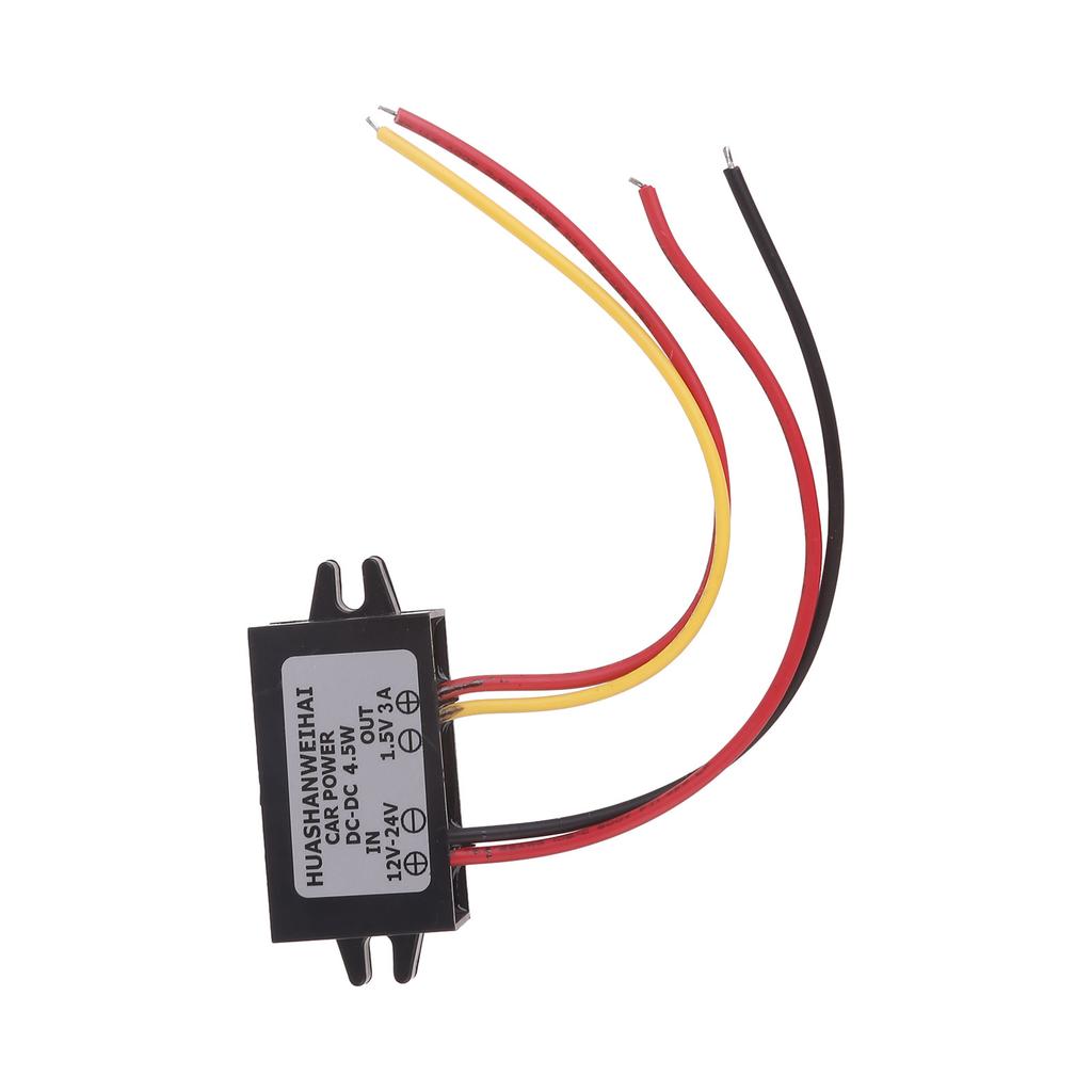 User Friendly DC12V24V To 1.5VOutput Module Reduce Voltages Regulator Car Power Converters Convenient Car Power Solution