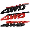 3D Metal 4WD Logo Letters Universal Car Emblem Badge Decal Sticker For Hyundai Jeep Suzuki KIA Toyota Hodna Styling Accessories