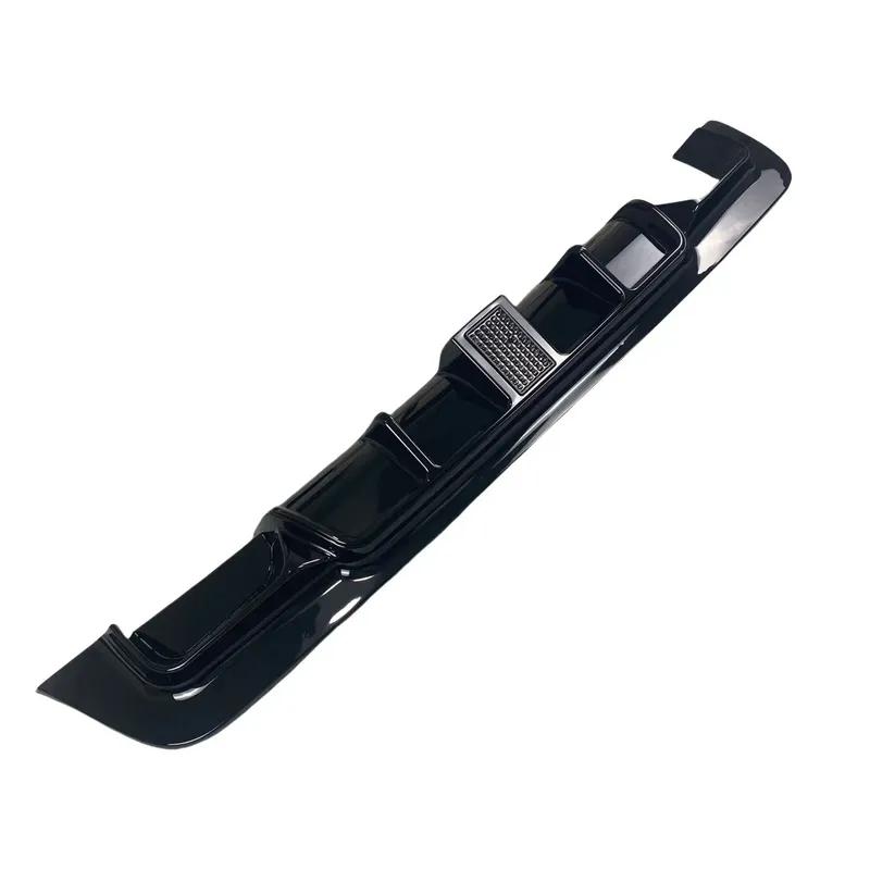 Car Rear Bumper Diffuser Splitter For BMW E60 E61 525i 525d 530i M Sport M-tech M-package 2005-2010 Tuning Gloss Black Bodykits