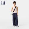 GAP Women's Elastic Waist Multi-Pocket Drawstring Cargo Pants