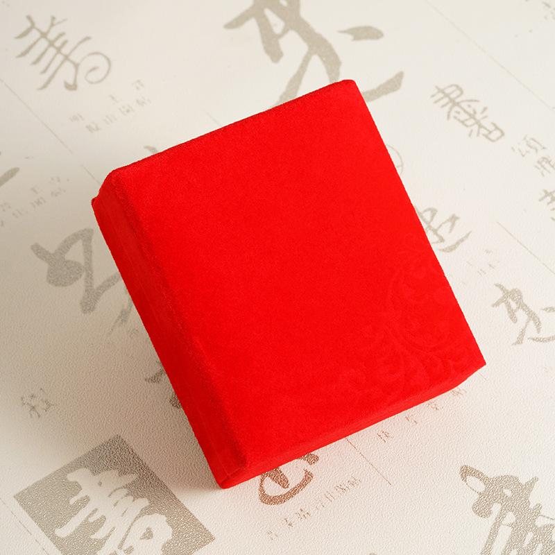 Right Angle Velvet Jewelry Box for Rings, Bracelets, Pendants & Necklaces