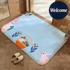 Soft Flannel Floor Mat Holiday Easter Floor Mat Non-Slip Absorbent Doormat Bathroom Bedroom Home Decor Rug
