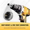 Fresh 14PCS Powerful Socket Hexagonal Wrench Hexagonal Handle Screwdriver Socket Extension Rod Pneumatic Screwdriver Insert