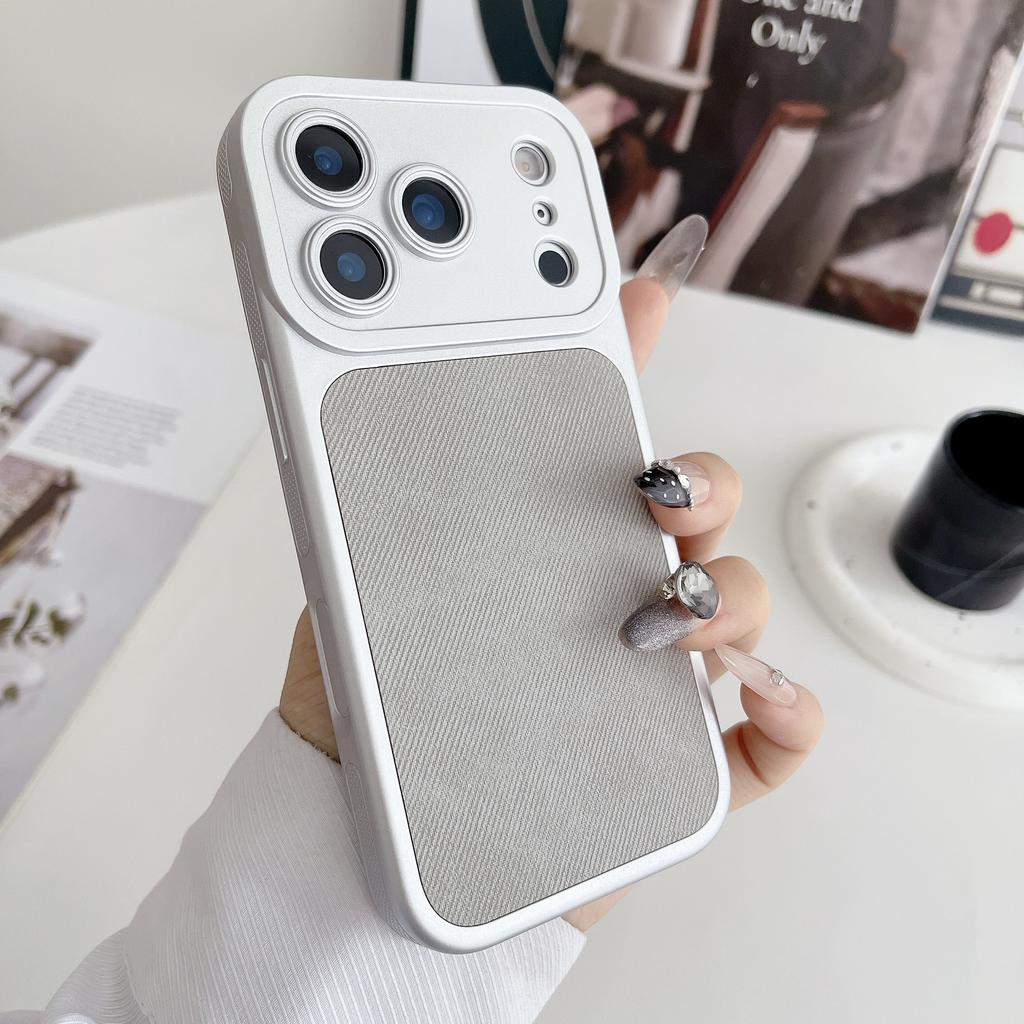 Denim pattern is suitable for iPhone11promax mobile phone case Apple 11pro all-inclusive PC protective case 11promax.