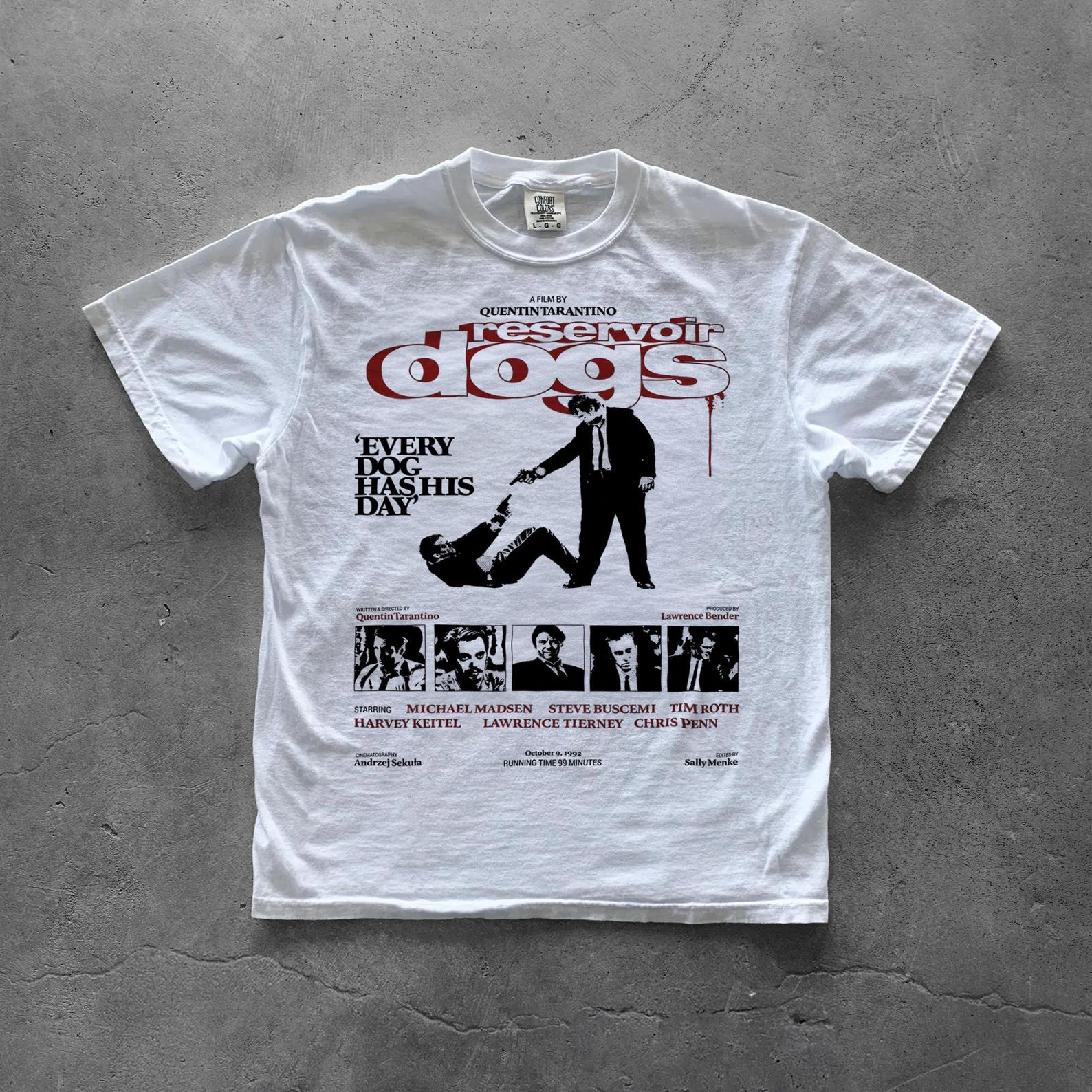 Reservoir Dogs movie poster T-Shirt | Film Poster Tee S