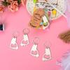 10x Portable Footprint Keychain Bottle Opener Party Favor Souvenir Decorations