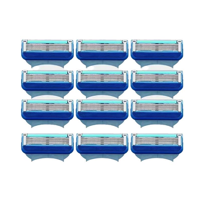 Porte-lames de rasoir cinq couches portable pour homme – Lavable et durable