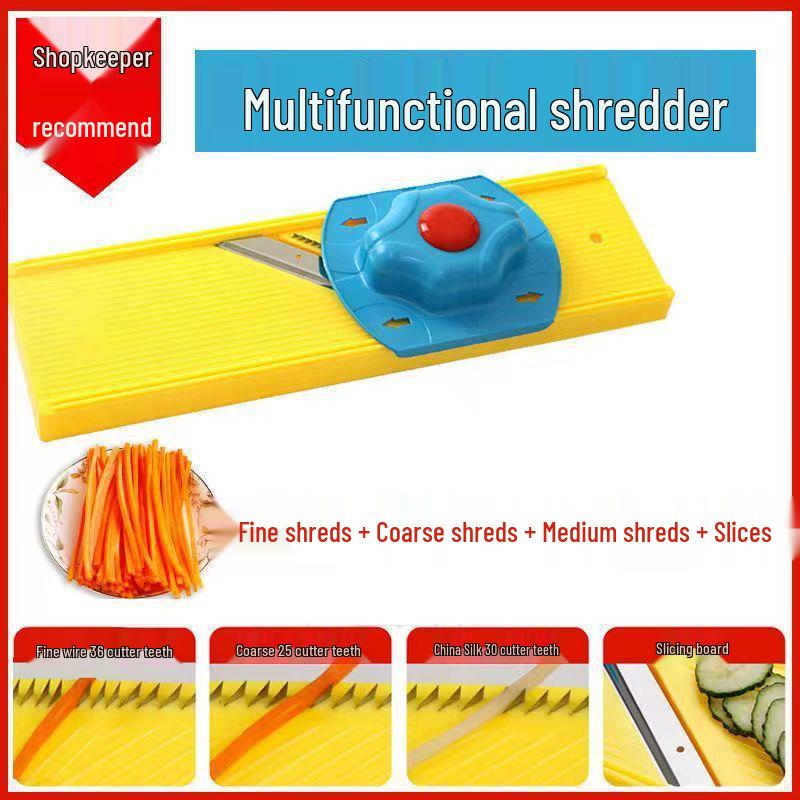 Longjiang Kommerzieller Multifunktionaler Gemüseschneider und Reibe