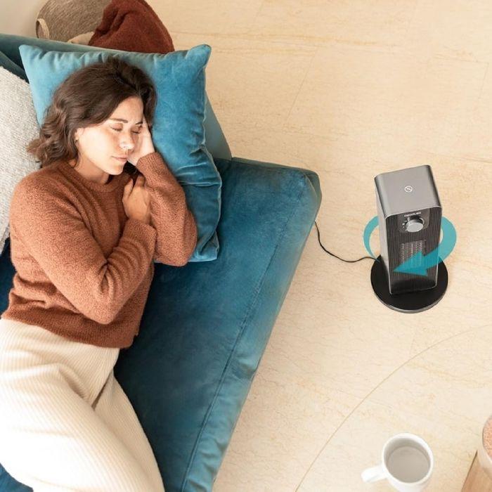 Cecotec Chauffage Céramique sur Pied ReadyWarm 2000 Max Ceramic Rotate