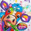 5d Diamond Painting Color Cow Chicken Ostrich Butterfly Picture Full Diamond Rhinestone Embroidery