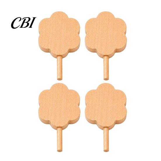 DIY Craft Stick Unfinished Wood Popsicle, Summer Ice Cream Shaped Wooden Popsicles Paint for Projects Home Decoration Supplies