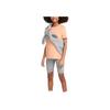 Nike Sportswear Soft Breathable Round Neck Pullover Short Sleeve T-Shirt Kids tops Beige Agate FZ5177-844