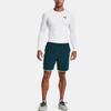 Under Armour Performance Running and Training Fitness Shirt Men Tops White 1361524-100