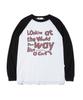 ESCAPEFROM Like Cartoon Print Long Sleeve Black