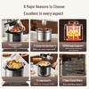 Midea 5L Dual-Pot Electric Pressure Cooker