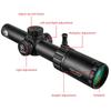 FIRE WOLF 1.2-6X24 IR Tactical Scope For Hunting Optical Step Sight Red Green Illuminated Range Sight