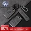For VOLKSWAGEN Zinc Alloy Leather Car Key Cover For VW Volkswagen Magotan iguan MK2 Passat B8 CC Passat B8 Remote Fob Protector 