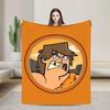 Totals Dramas Reboot Prehistoric Ripper Knitted Blanket Flannel Throw Blanket Bedroom Sofa Decoration Soft Warm Bedspreads