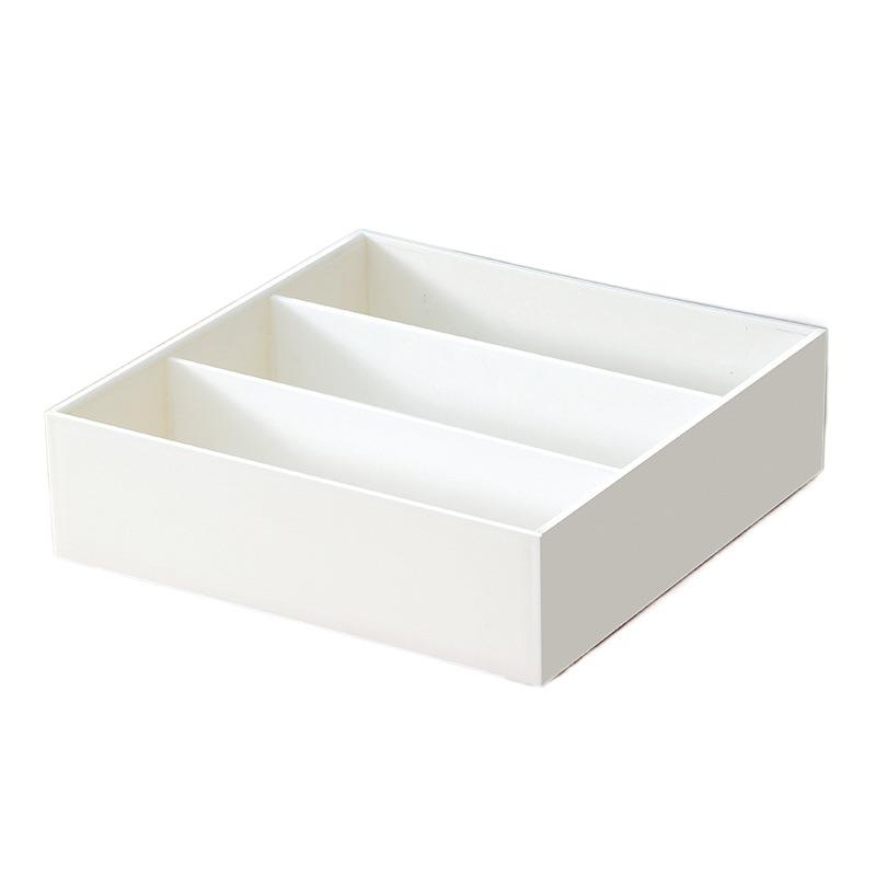 

Большой Вместимости Ящик для Макияжа Пластиковые Маленькие Коробки Прямоугольная Регулируемая Коробка с Разделителями Кухня style 2