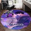 Personalized K-KPop Demon Hunters Round Chair Office Rug - Perfect for Mat, Office Chair & More - Ideal Gift for Birthdays and Holidays